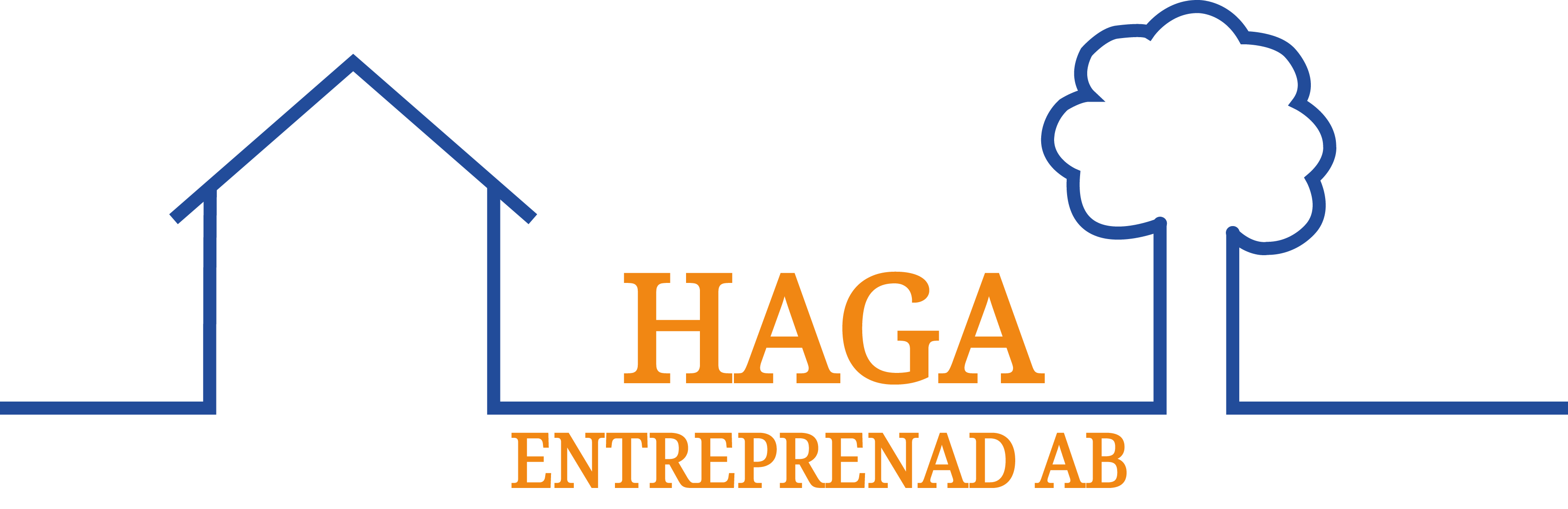 Haga Endtreprenad AB logga